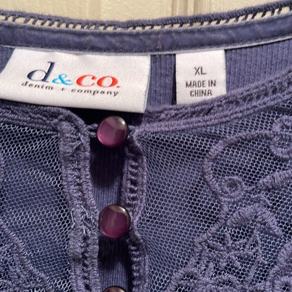 Lace collar long sleeve - Picture 2 of 4